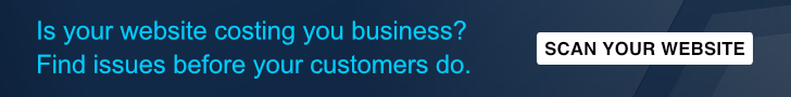 Is your website costing you business? Find issues before your customers do.