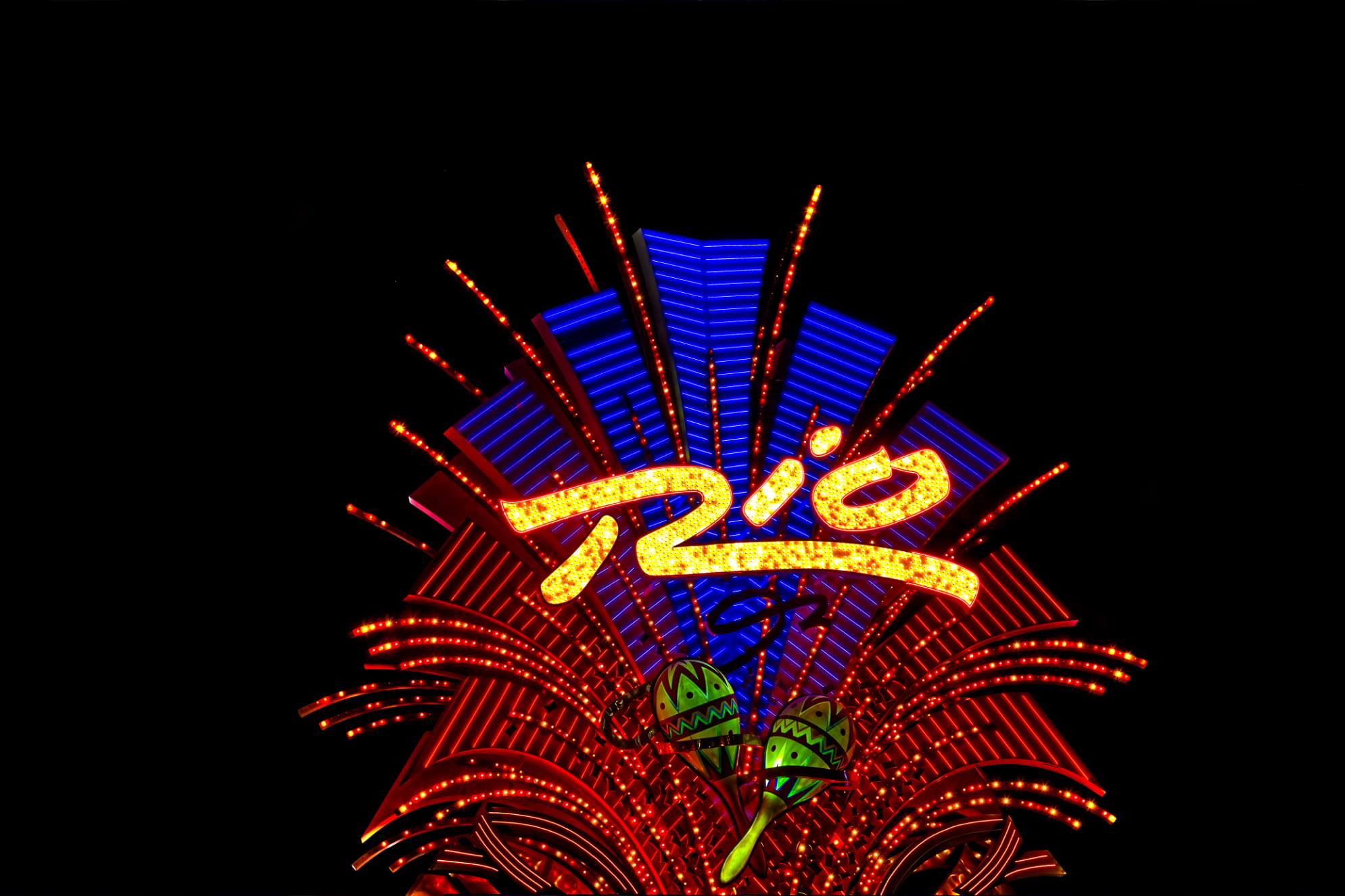 Las Vegas at Night: The Neon Perspective