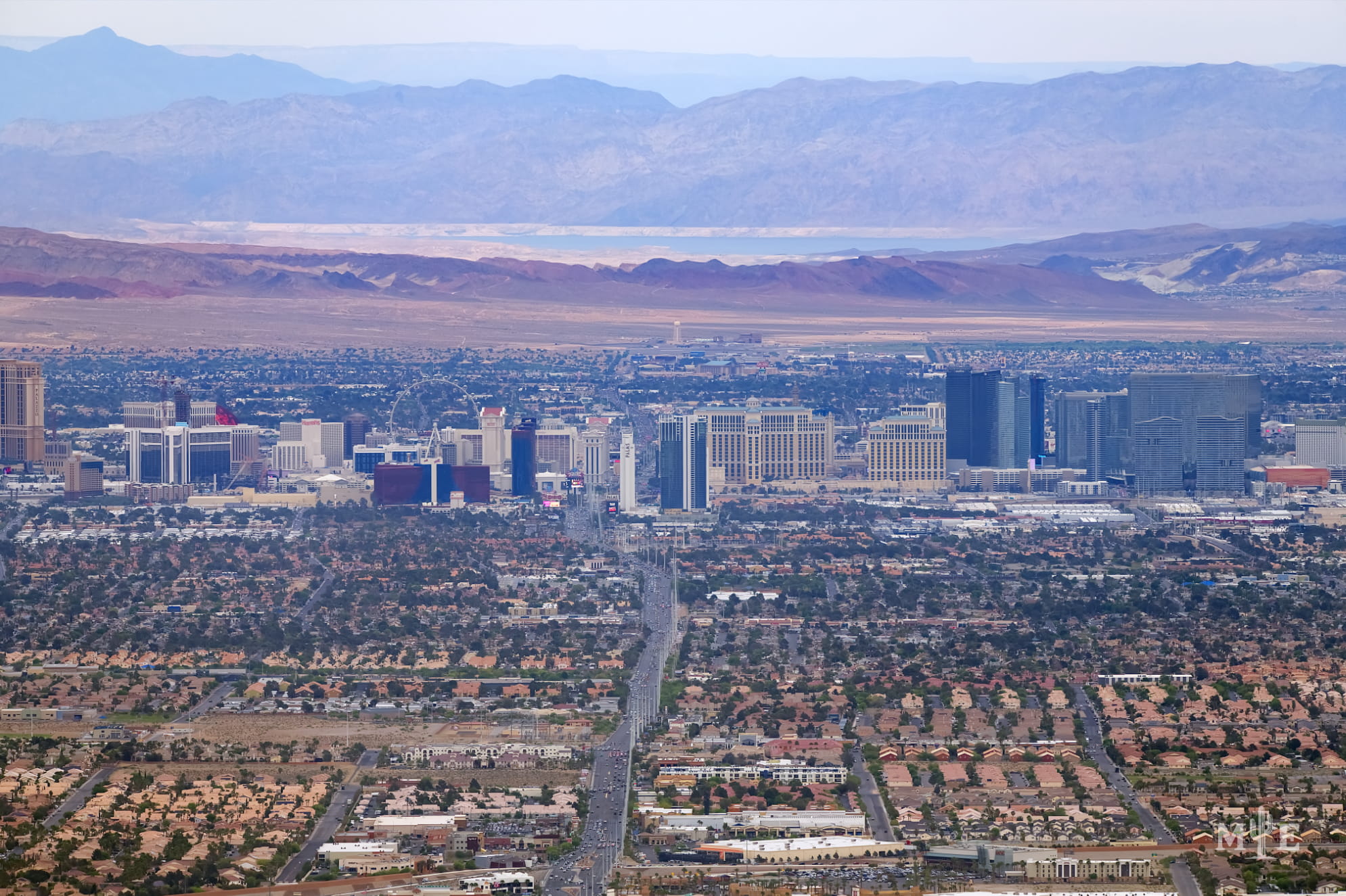 Las Vegas skyline view