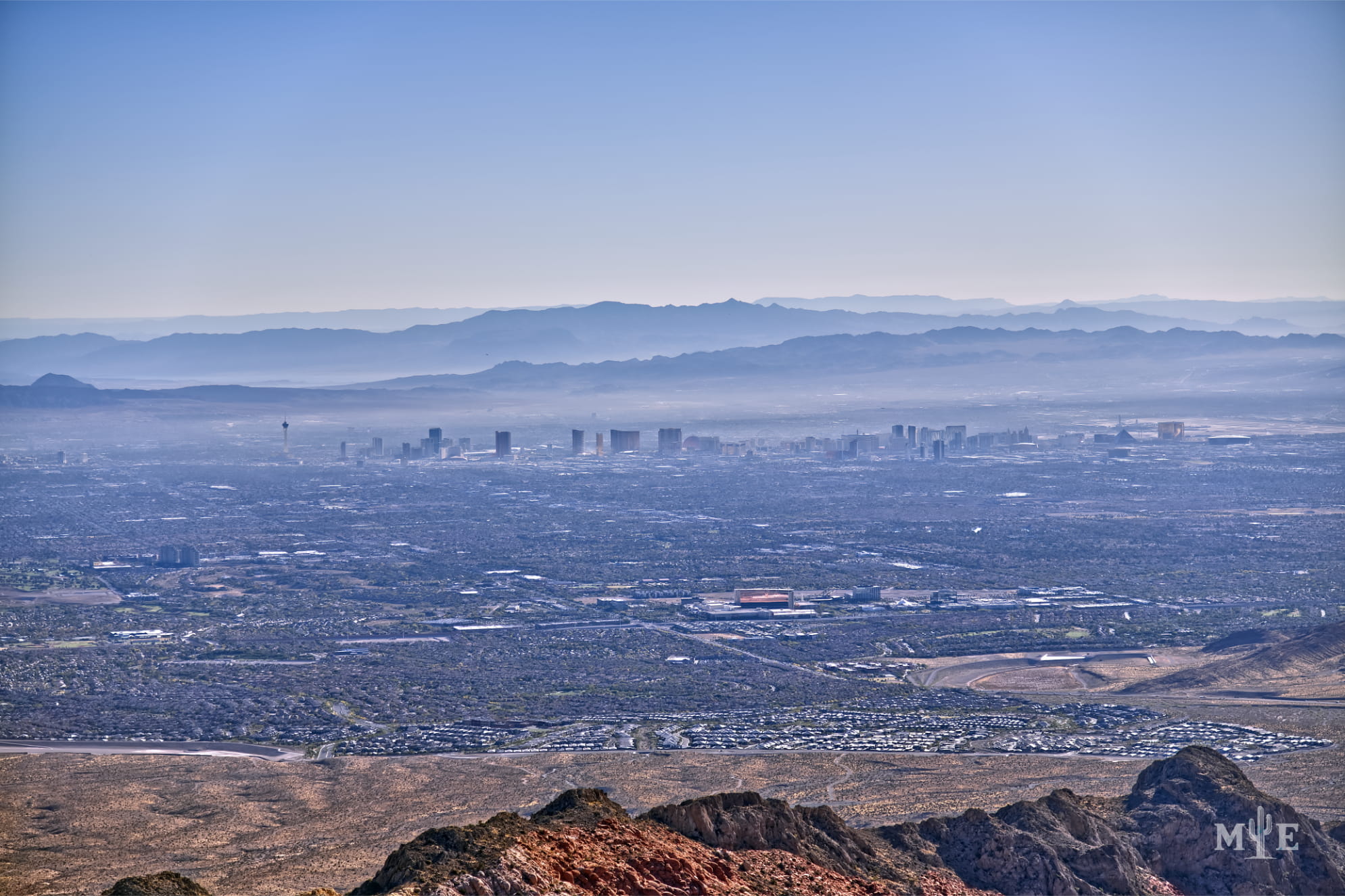 Pictures of the Las Vegas Strip skyline